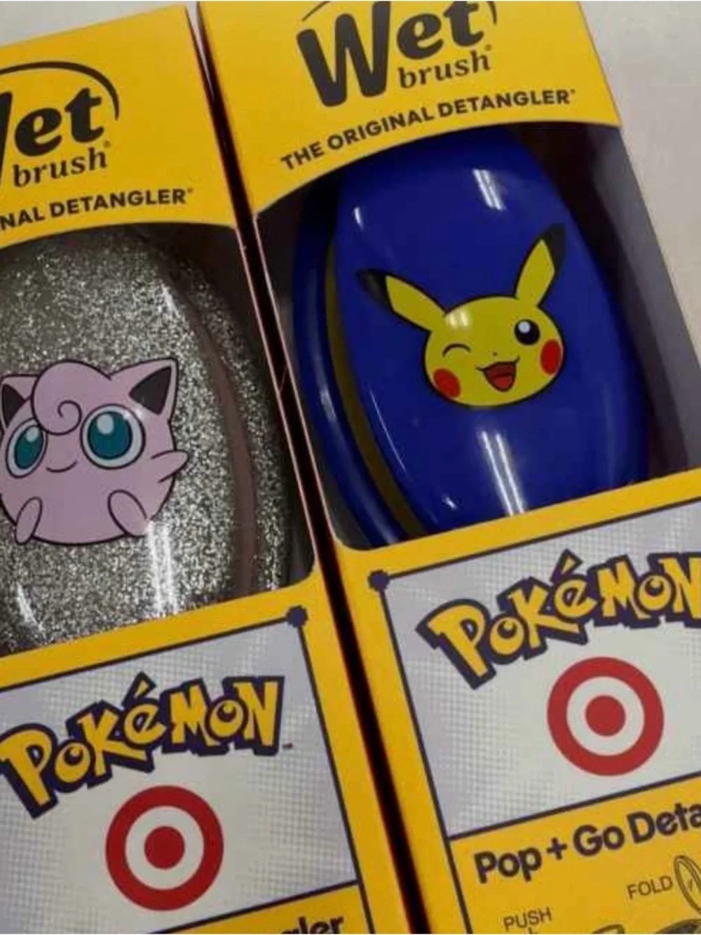 Pokeman Pikachu wet brush